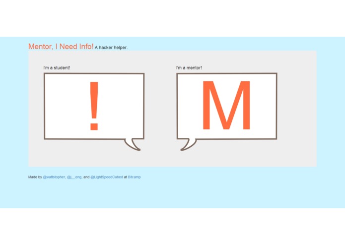 Mentor, I need info! – screenshot 1