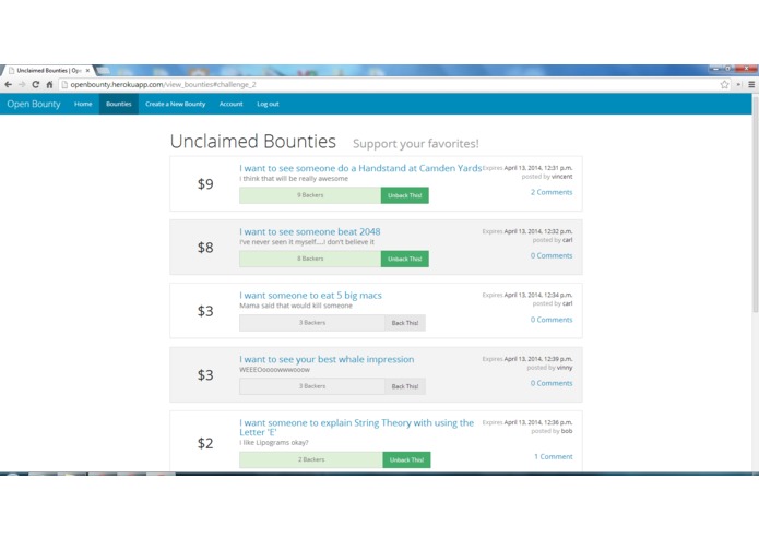 Open Bounty – screenshot 3