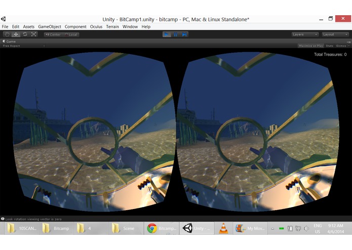 Bermuda Triangle: Oculus Rift and LeapMotion Game – screenshot 1