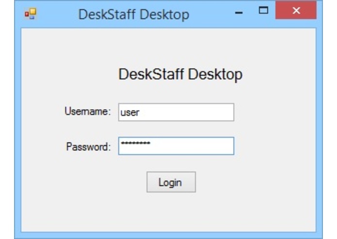 Desk Staff Desktop – screenshot 1