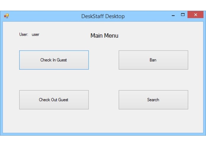 Desk Staff Desktop – screenshot 2