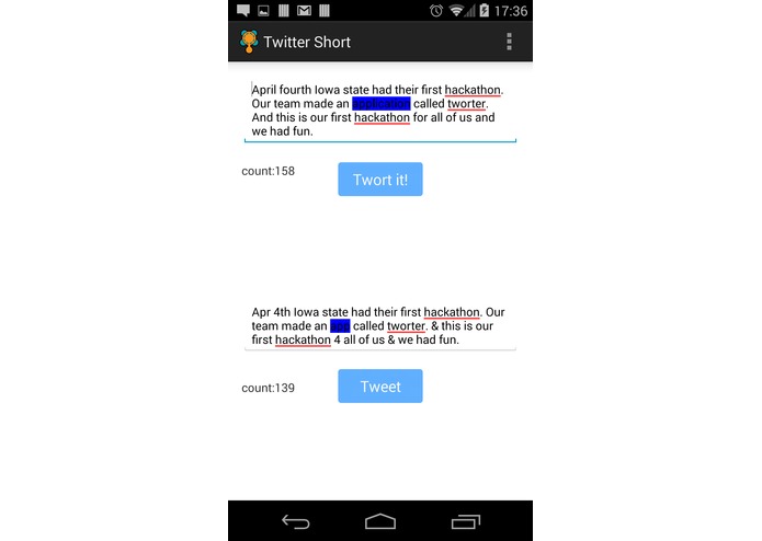 Tworter / Twitter Short – screenshot 6