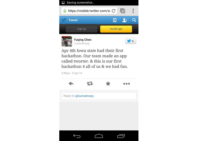 Tworter / Twitter Short – screenshot 11