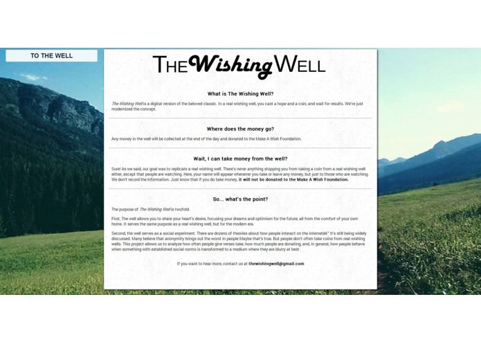 The Wishing Well – screenshot 1