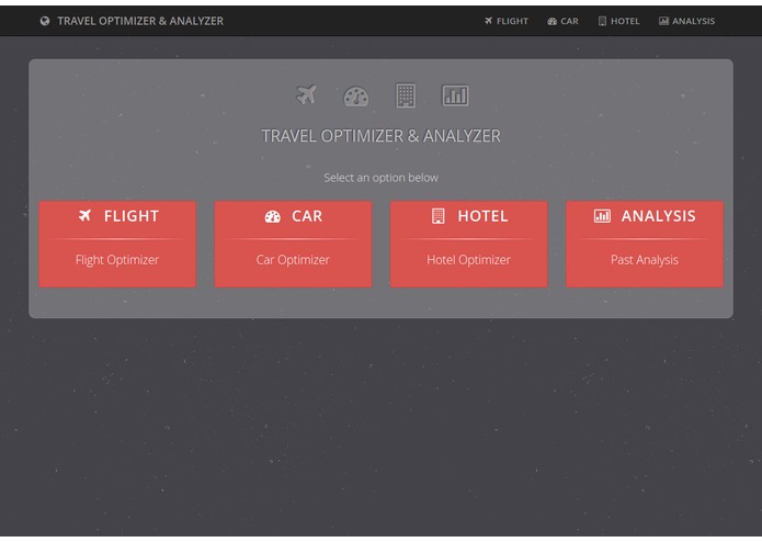 TRAVEL OPTIMIZER & ANALYZER – screenshot 1