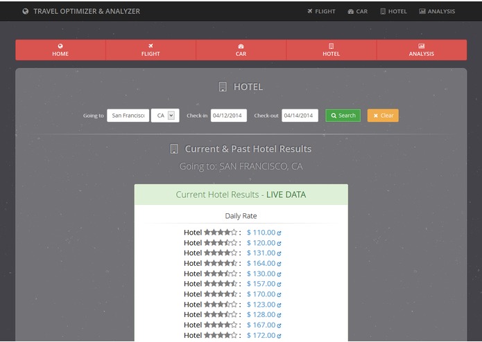 TRAVEL OPTIMIZER & ANALYZER – screenshot 14