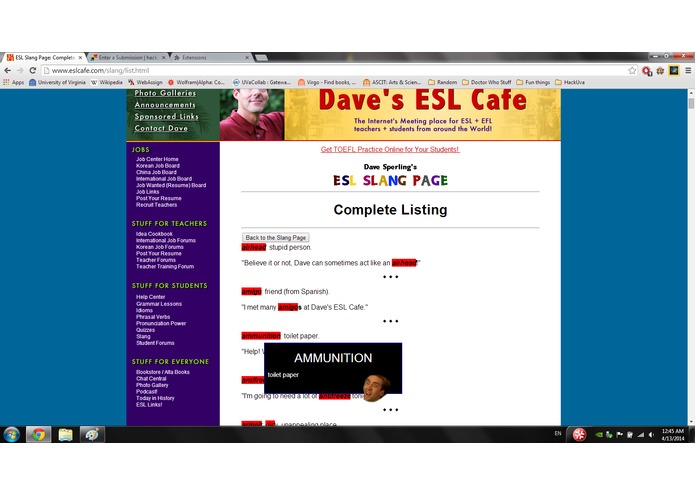 Cage Teaches Slang – screenshot 2
