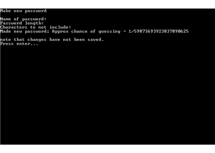otp-pwman – screenshot 1