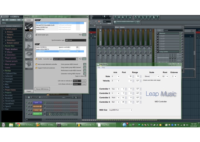 Leap Music – screenshot 1