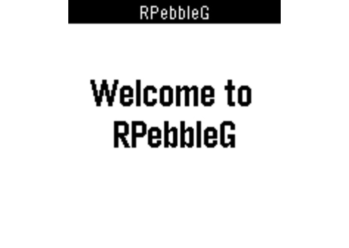 RPebbleG – screenshot 4