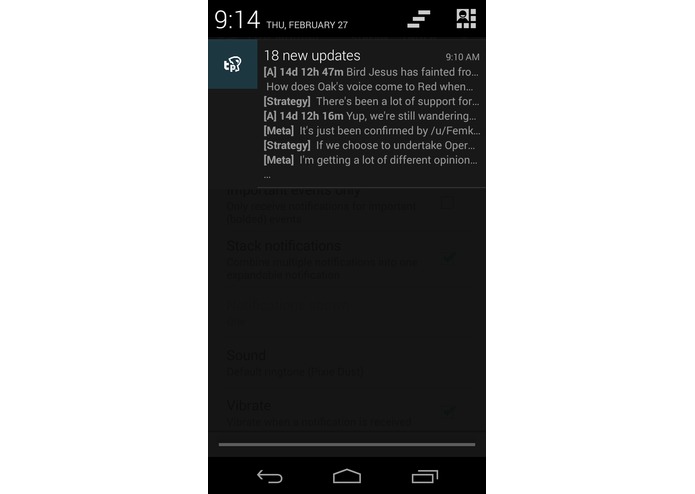 Twitch Plays Pokemon Notifier – screenshot 2