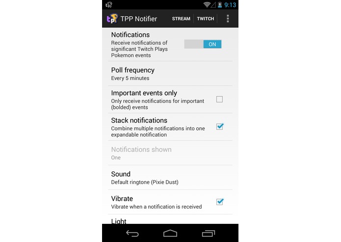 Twitch Plays Pokemon Notifier – screenshot 3