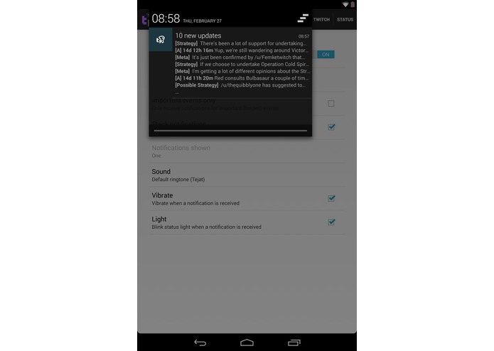 Twitch Plays Pokemon Notifier – screenshot 5