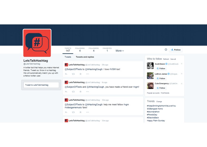 @LetsTalkHashtag – screenshot 1