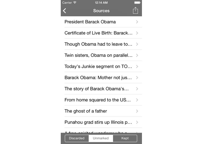Exemplify – screenshot 2