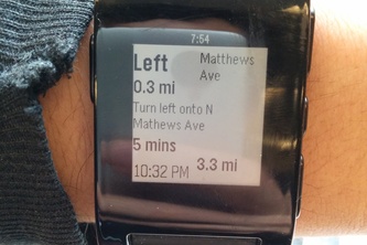 Pebble Navigation