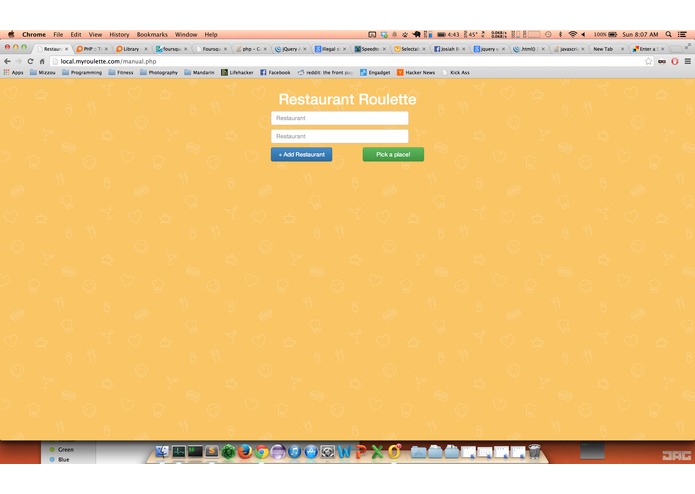 Restaurant Roulette – screenshot 1