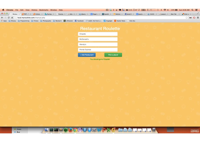 Restaurant Roulette – screenshot 2