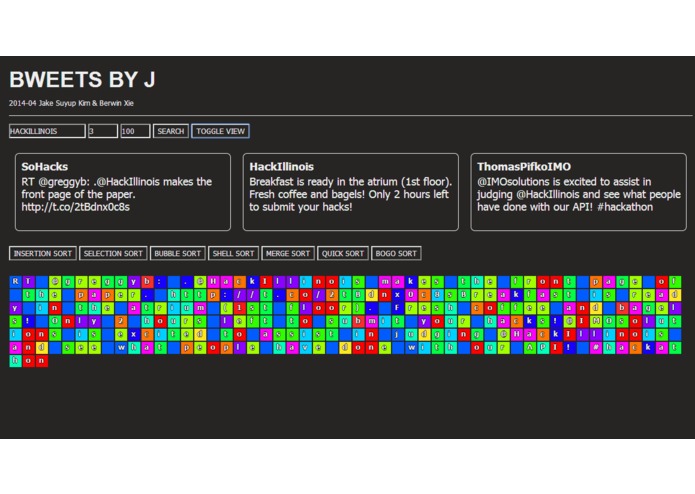 Bweets by J – screenshot 1
