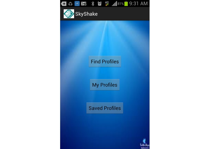 SkyShake – screenshot 1