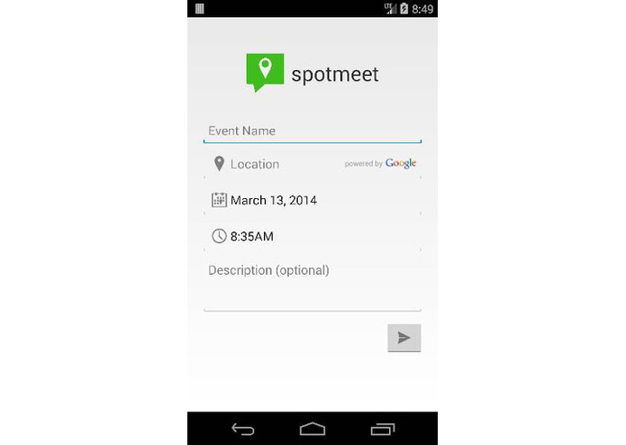 Spotmeet – screenshot 1