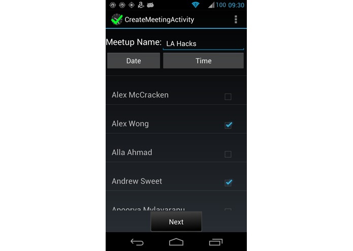 MeetOnTime – screenshot 2