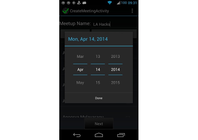 MeetOnTime – screenshot 3