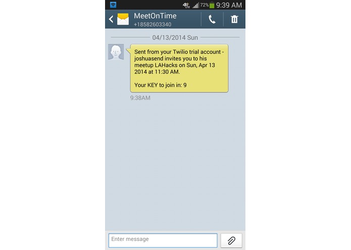 MeetOnTime – screenshot 5