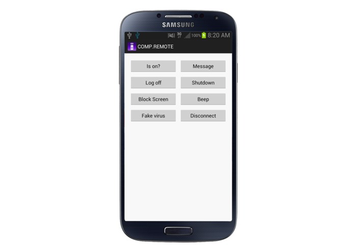 COMP.REMOTE – screenshot 1