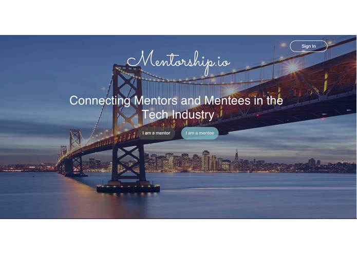 Mentorship.io – screenshot 1