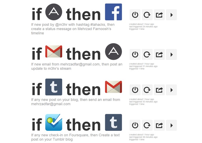 IFTTT Rube Goldberg Machine – screenshot 1