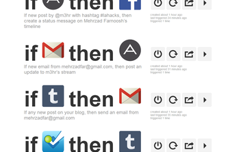 IFTTT Rube Goldberg Machine