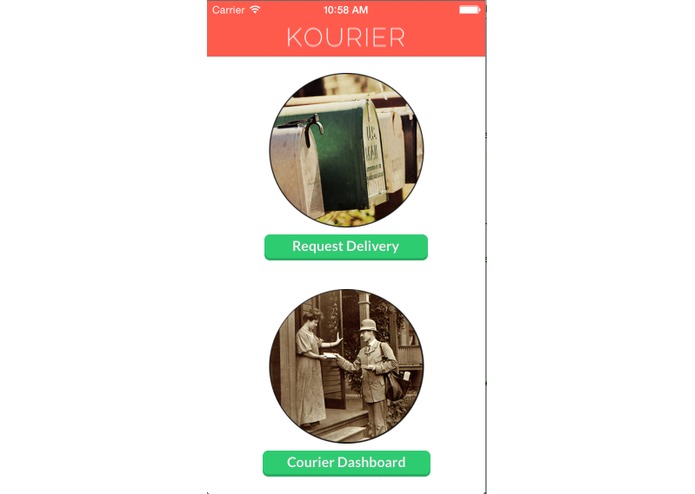 Kourier – screenshot 2