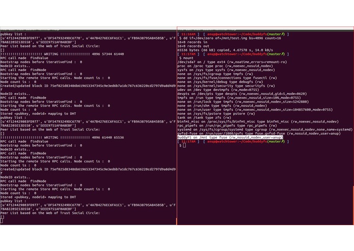 BuddyFS – screenshot 2