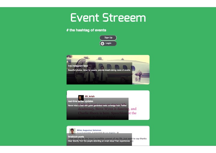 Event Streeem  – screenshot 2