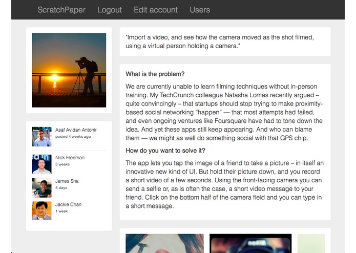 ScratchPaper - Every idea starts somewhere – screenshot 2