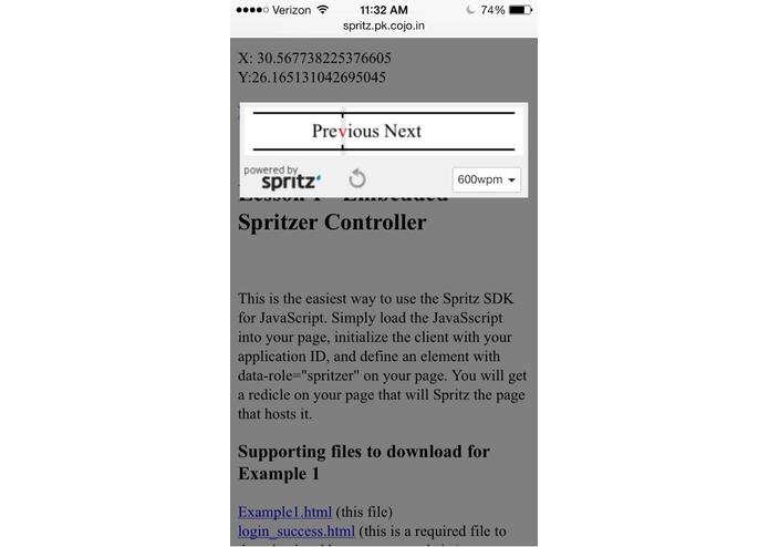 Shake2Spritz – screenshot 1