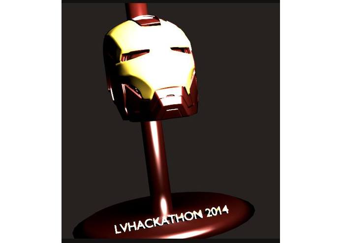 RoboGlo Ironman Rave Lamp – screenshot 1