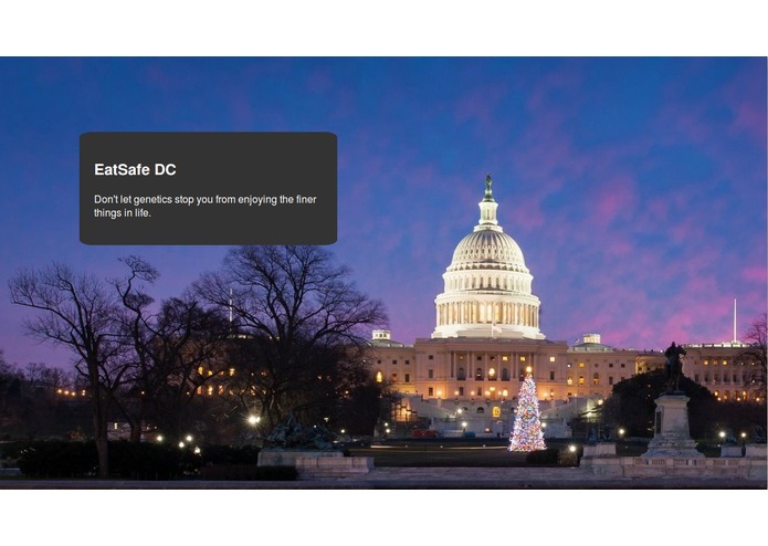 Eatsafe DC – screenshot 1
