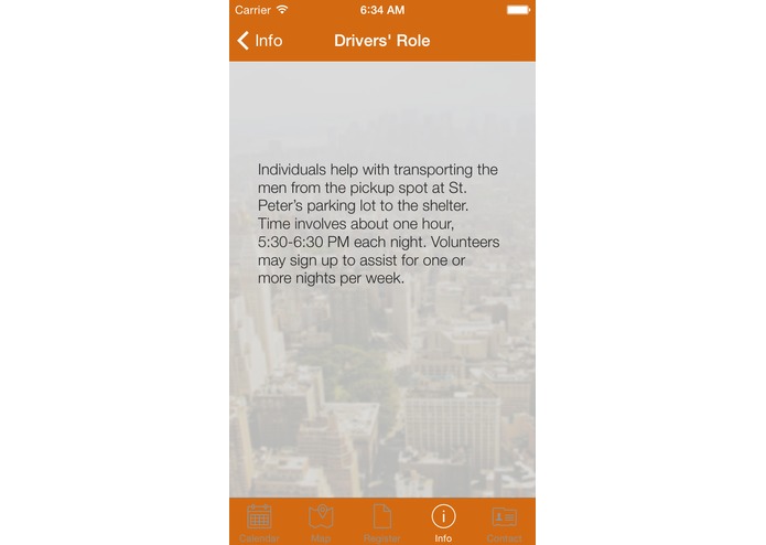Plymouth Taskforce for the Homeless App – screenshot 5