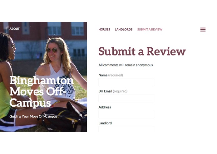 Binghamton Moves Off-Campus – screenshot 1