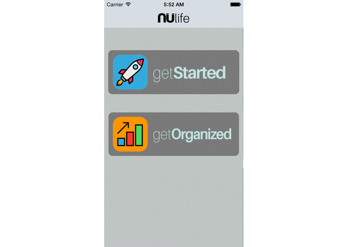 nüLife – screenshot 2