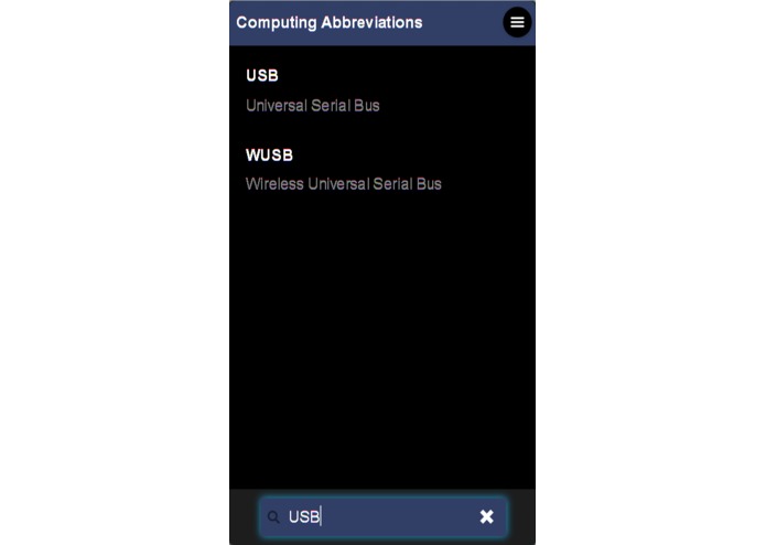Computer Acronyms and Abbreviations – screenshot 4