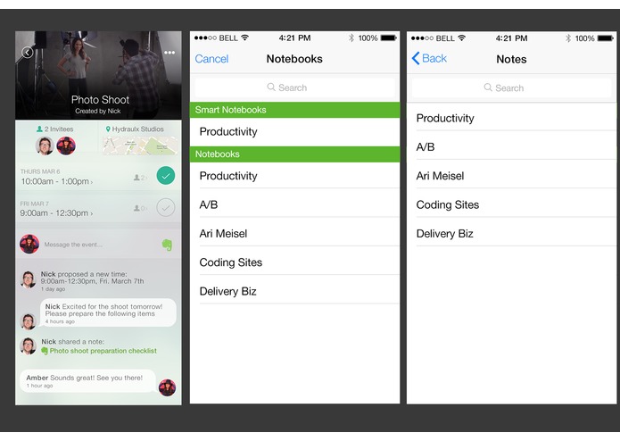 calvin messenger – screenshot 1