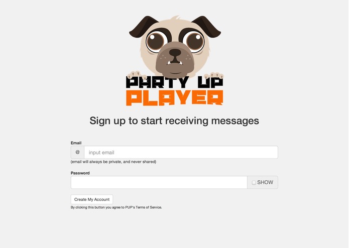 PartyUpPlayer (PUP)  – screenshot 3