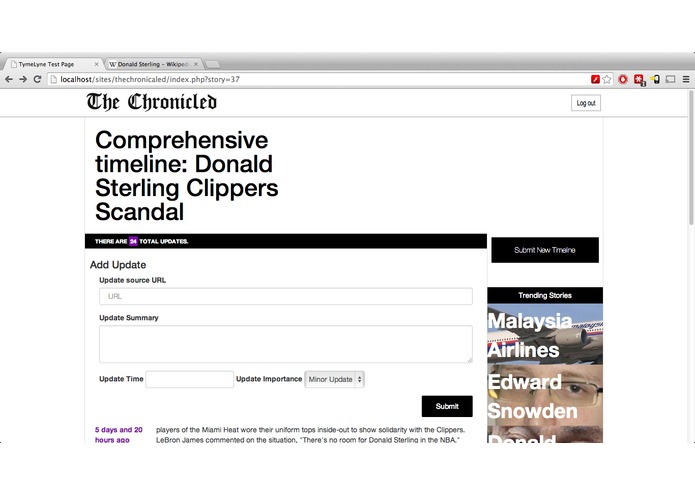 The Chronicled – screenshot 2