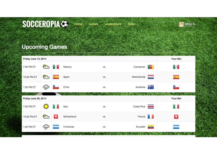 Socceropia – screenshot 1