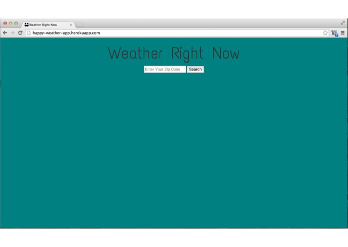 Happy Weather App – screenshot 1