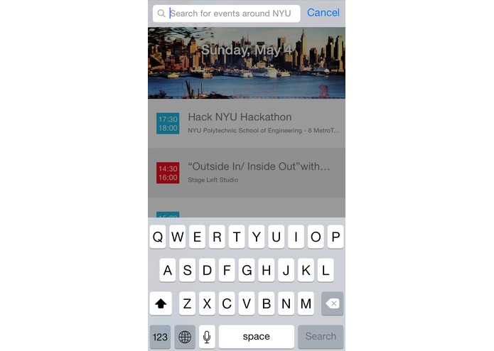 EventScout – screenshot 1