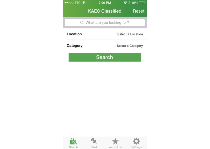 KAEC Classifieds Application – screenshot 2